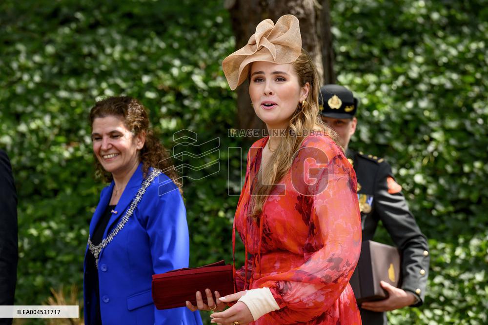 Royals Visit Cavalry Regiment of The Royal Netherlands Army - Amersfoort