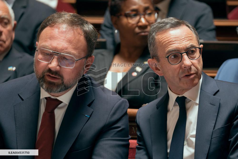 Questions to the Government at the French Senate - Paris AJ