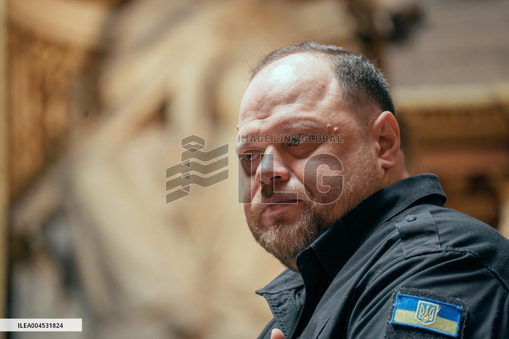 Speech of the President of the Rada Ruslan Stefanchuk at the french senat - Paris AJ