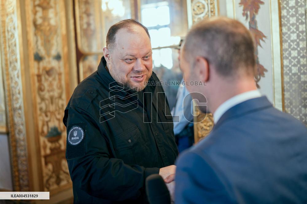 Speech of the President of the Rada Ruslan Stefanchuk at the french senat - Paris AJ