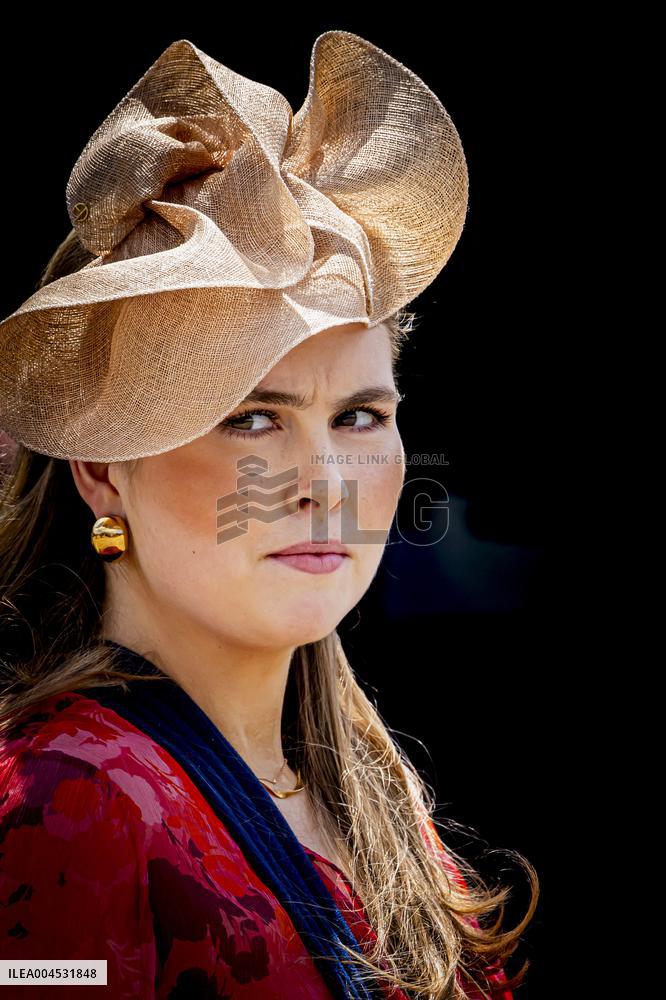 Royals Visit Cavalry Regiment of The Royal Netherlands Army - Amersfoort