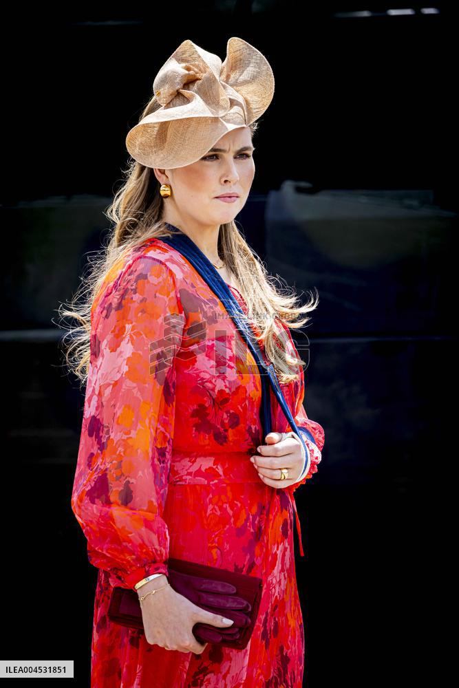 Royals Visit Cavalry Regiment of The Royal Netherlands Army - Amersfoort