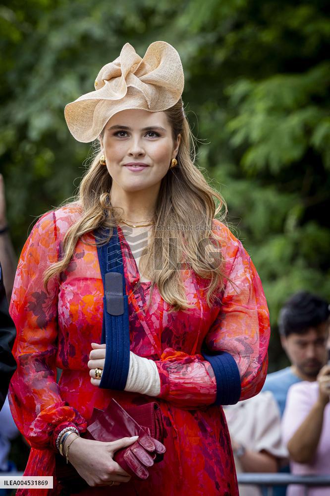 Royals Visit Cavalry Regiment of The Royal Netherlands Army - Amersfoort