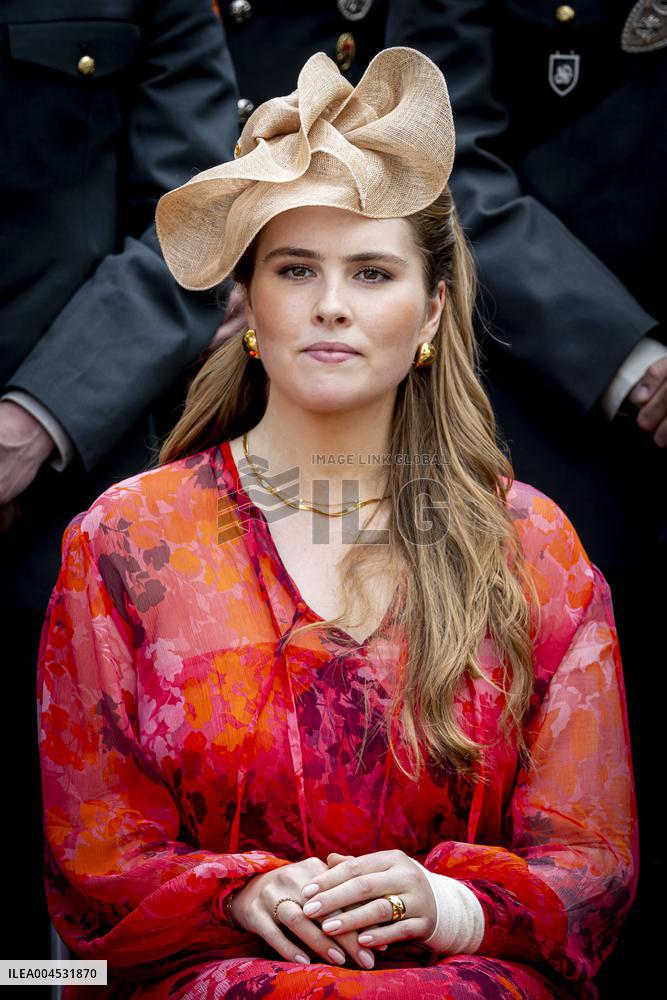 Royals Visit Cavalry Regiment of The Royal Netherlands Army - Amersfoort