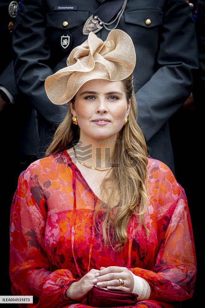 Royals Visit Cavalry Regiment of The Royal Netherlands Army - Amersfoort