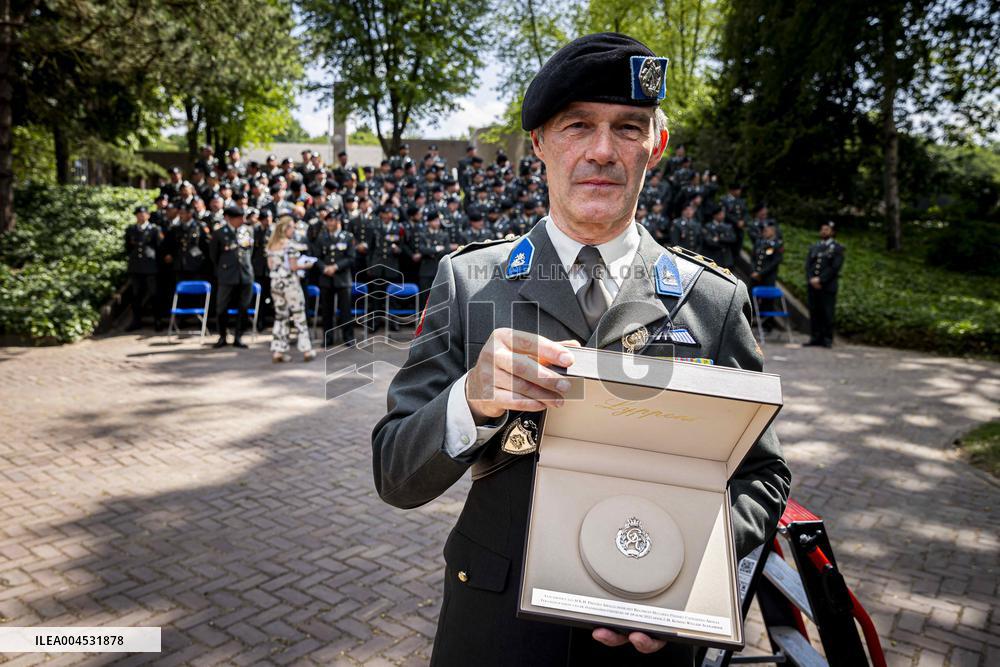 Royals Visit Cavalry Regiment of The Royal Netherlands Army - Amersfoort