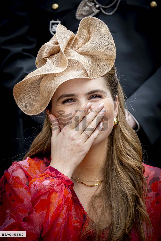 Royals Visit Cavalry Regiment of The Royal Netherlands Army - Amersfoort