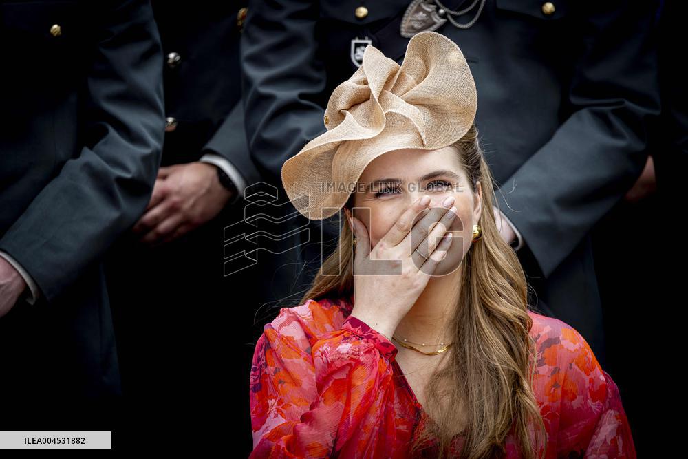 Royals Visit Cavalry Regiment of The Royal Netherlands Army - Amersfoort