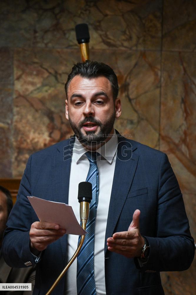 Questions to the government at the National Assembly in Paris FA