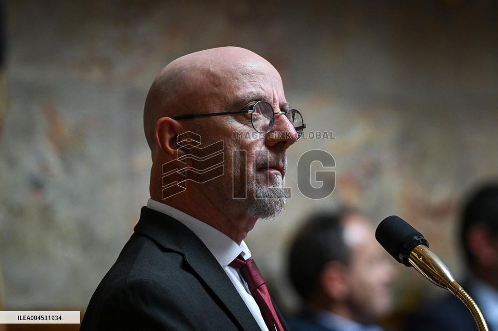 Questions to the government at the National Assembly in Paris FA