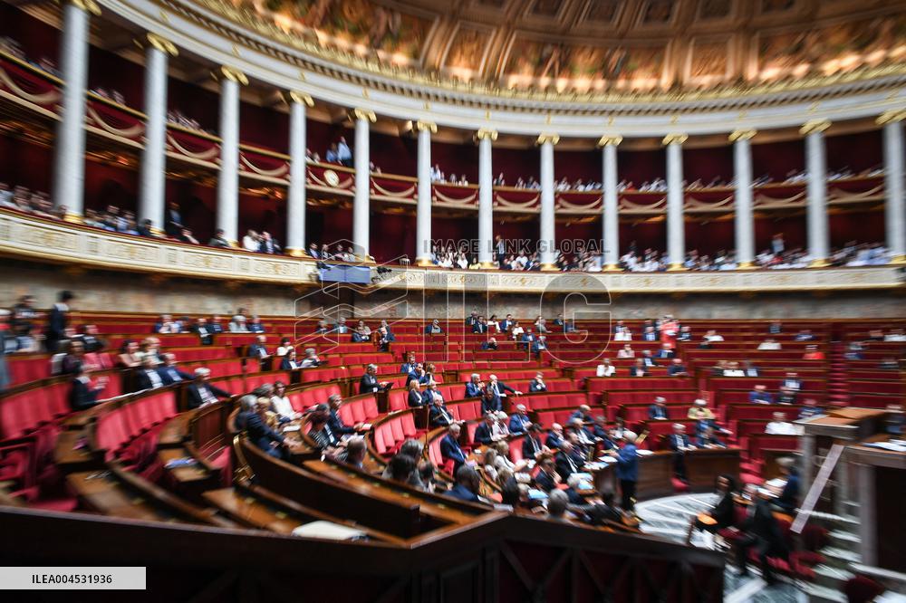 Questions to the government at the National Assembly in Paris FA