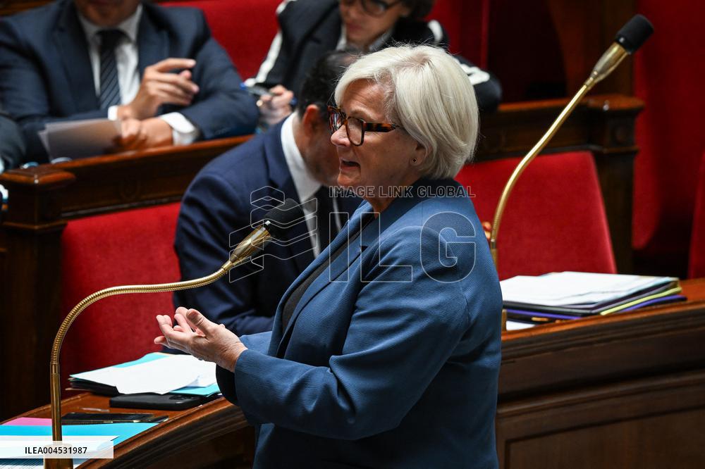 Questions to the government at the National Assembly in Paris FA