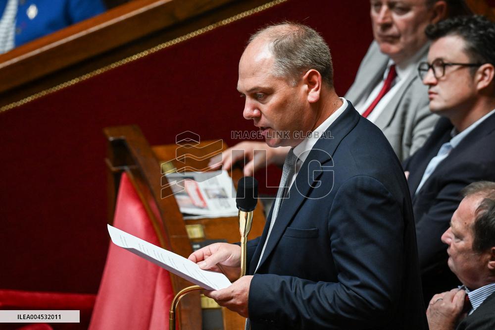 Questions to the government at the National Assembly in Paris FA