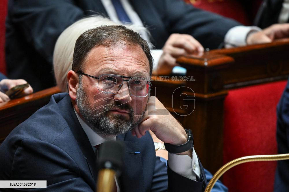 Questions to the government at the National Assembly in Paris FA