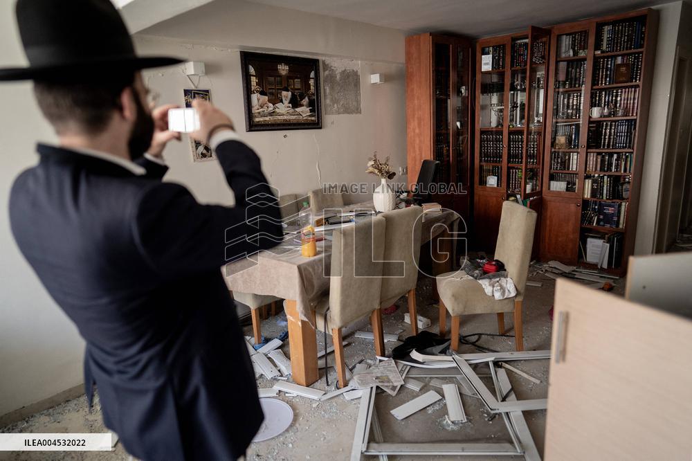 Iran Ballistic Missile hit Bnei Brak - Israel