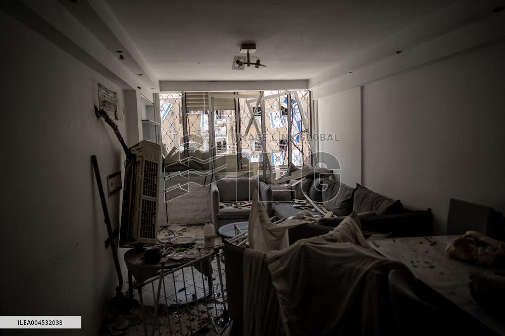 Iran Ballistic Missile hit Bnei Brak - Israel