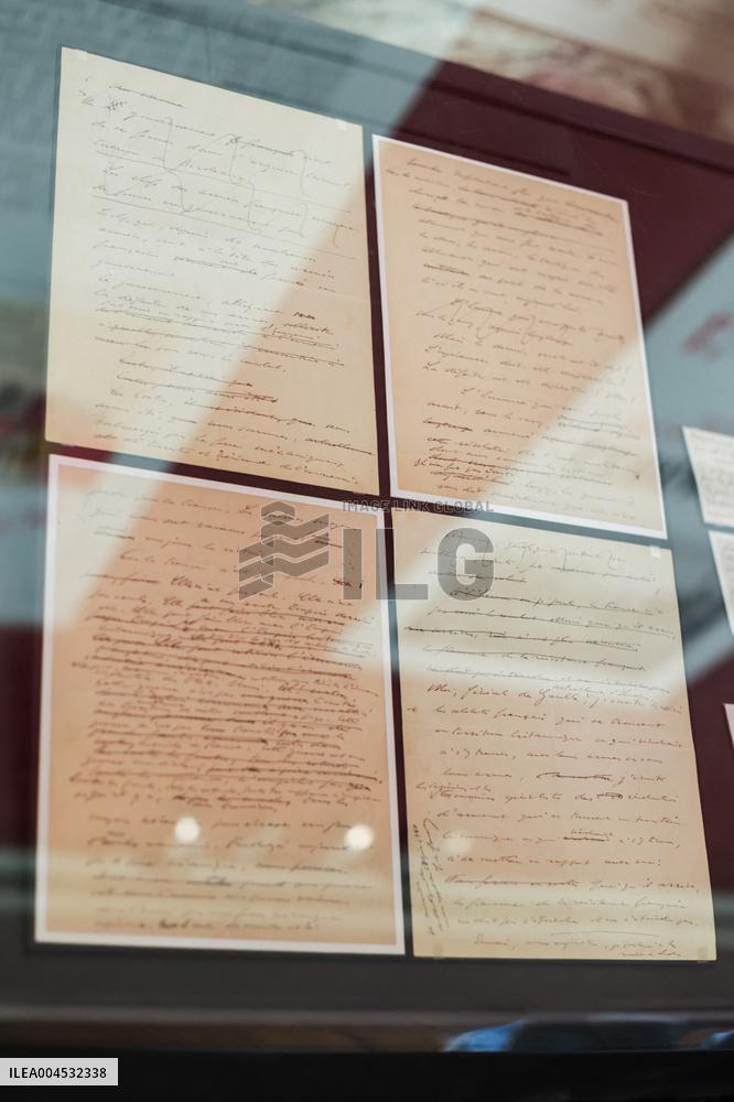 Inauguration Of The Presentation Of The Manuscript Of General De Gaulle