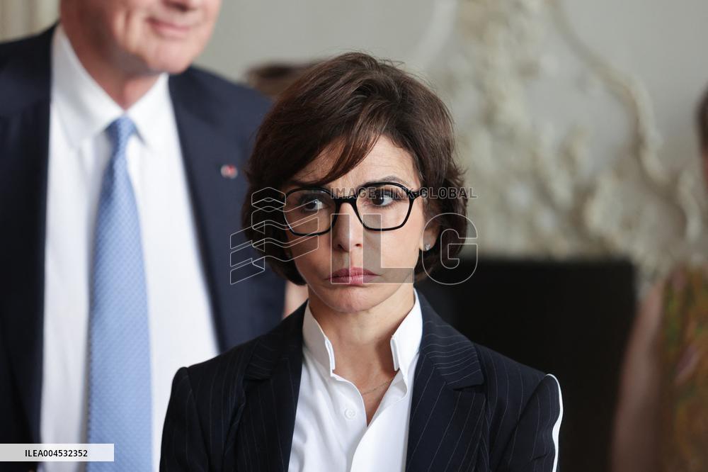 Inauguration Of The Presentation Of The Manuscript Of General De Gaulle