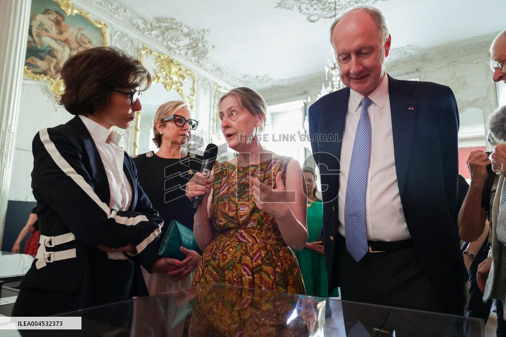 Inauguration Of The Presentation Of The Manuscript Of General De Gaulle