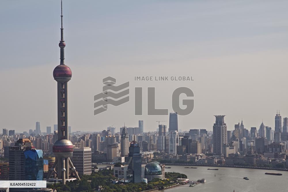 Shanghai Huangpu River Lujiazui