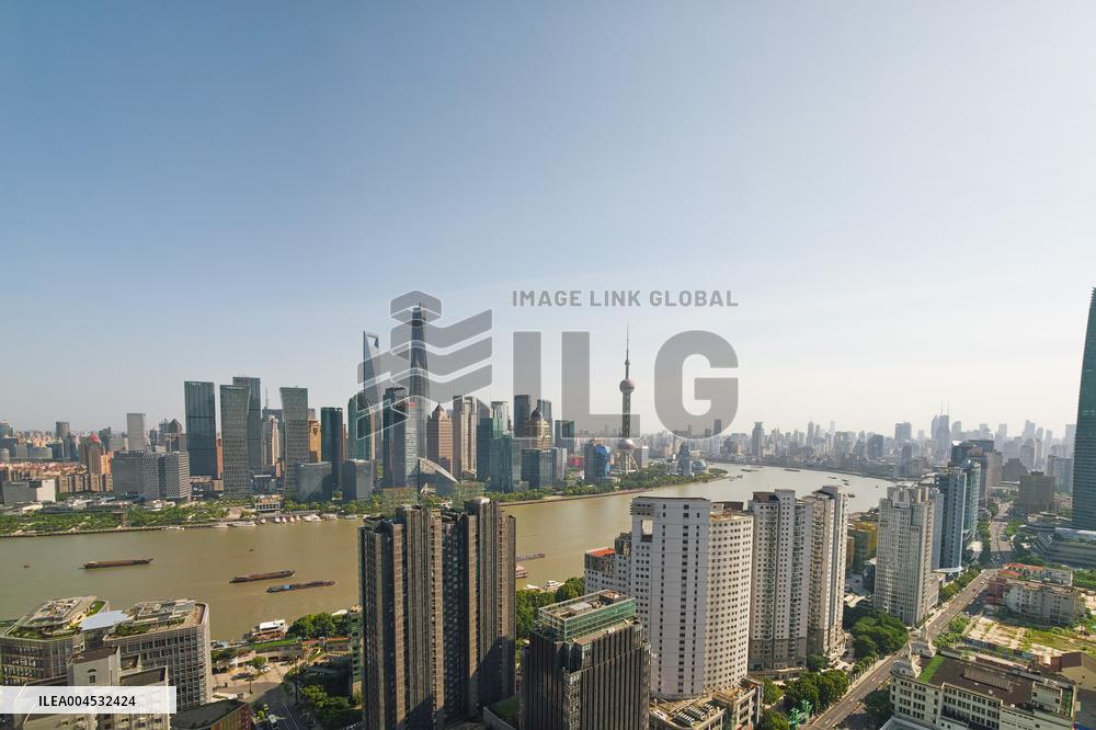 Shanghai Huangpu River Lujiazui