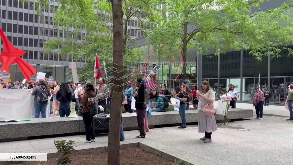 US: Tens of Thousands Rally Across Country Ahead of Army Parade 6