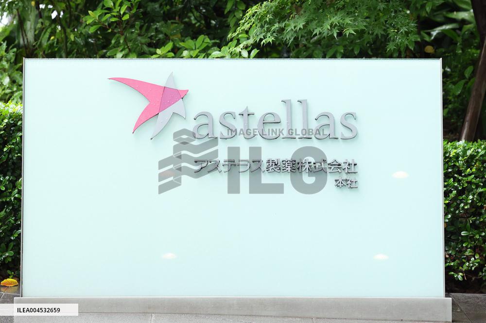 Astellas signage and logo