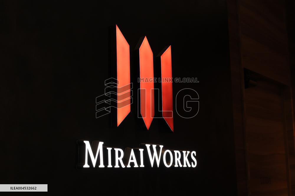 Mirai Works signage and logo