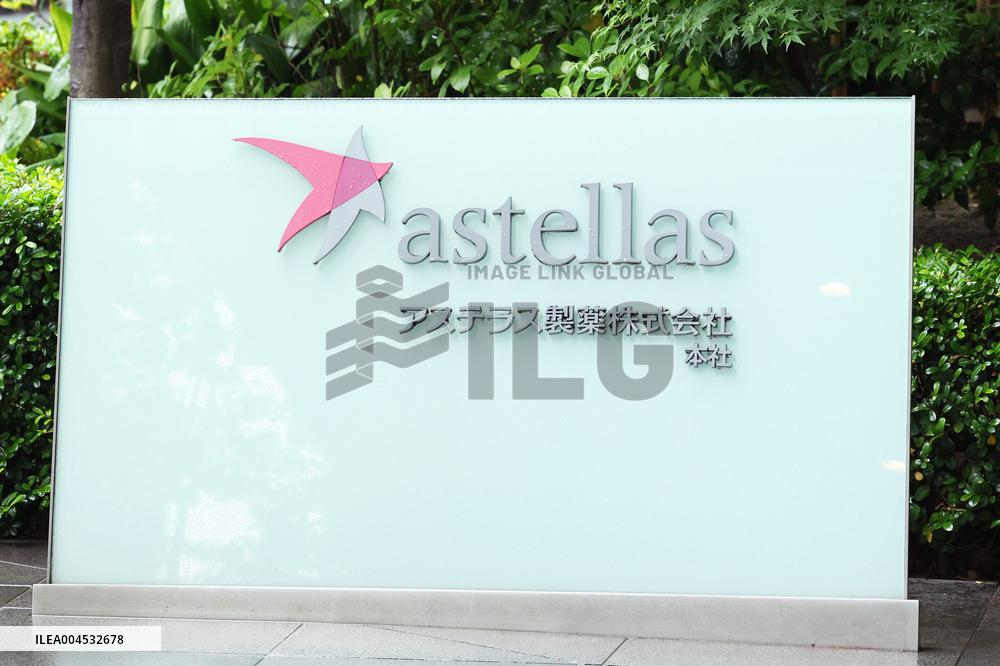 Astellas signage and logo