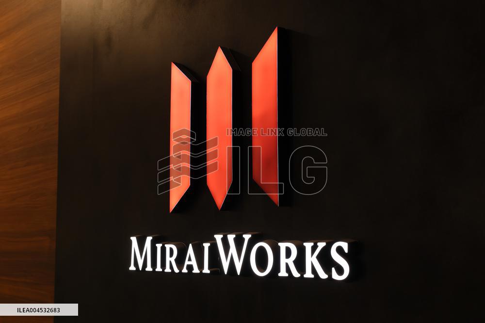 Mirai Works signage and logo