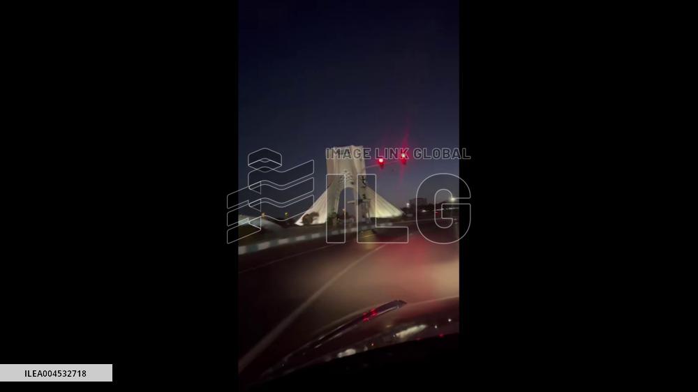 Iran: City of Tehran Becomes Deserted as Israeli Attack Continues