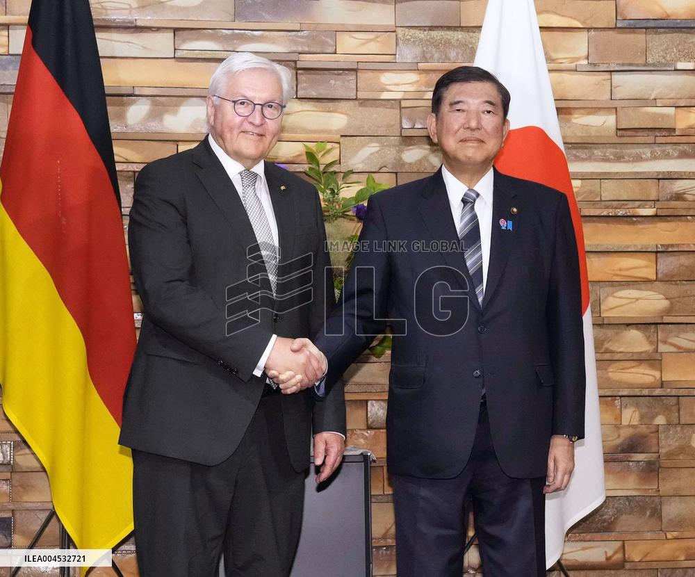 German president in Tokyo