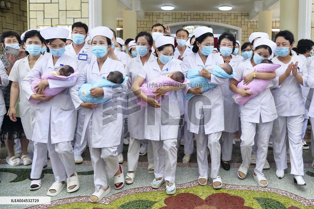 First quintuplets in N. Korea
