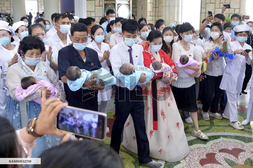 First quintuplets in N. Korea
