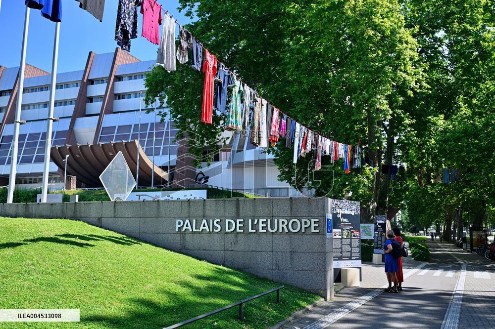 Thinking of You Installation by Alketa Xhafa Mripa - Strasbourg