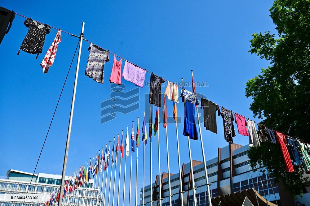 Thinking of You Installation by Alketa Xhafa Mripa - Strasbourg