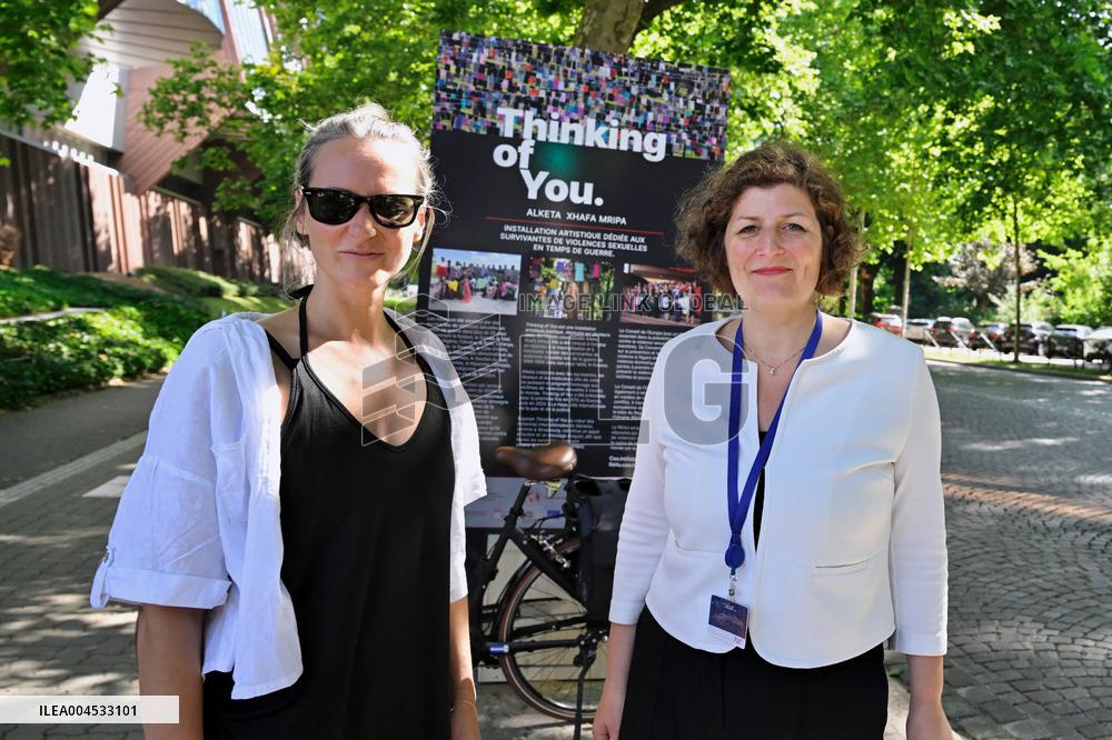 Thinking of You Installation by Alketa Xhafa Mripa - Strasbourg