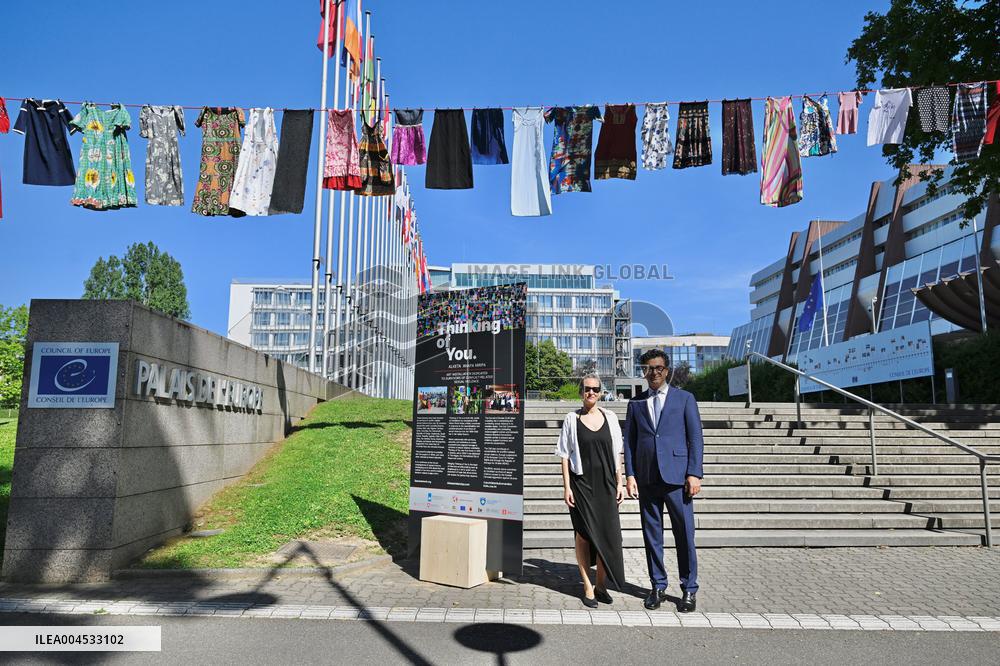 Thinking of You Installation by Alketa Xhafa Mripa - Strasbourg