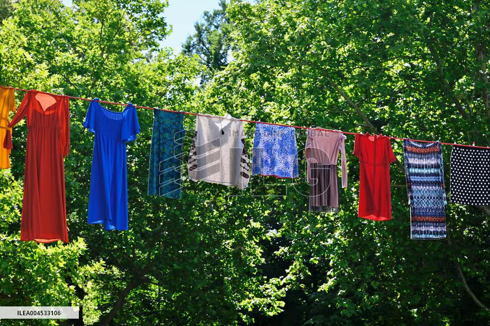 Thinking of You Installation by Alketa Xhafa Mripa - Strasbourg