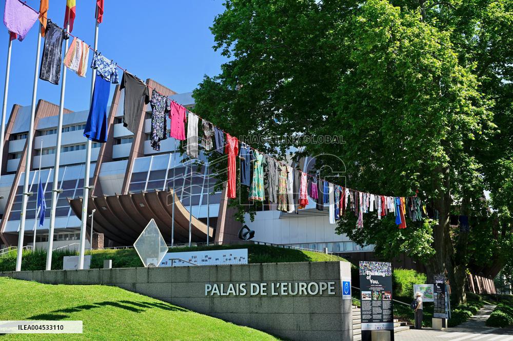 Thinking of You Installation by Alketa Xhafa Mripa - Strasbourg