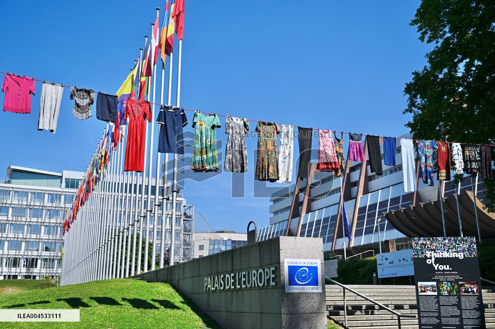 Thinking of You Installation by Alketa Xhafa Mripa - Strasbourg