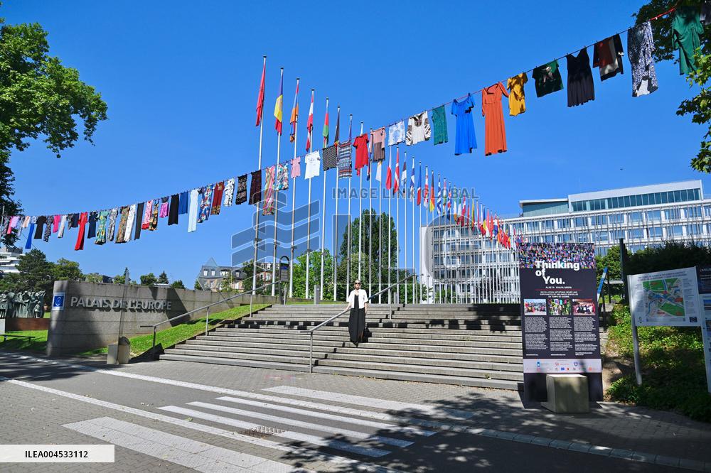 Thinking of You Installation by Alketa Xhafa Mripa - Strasbourg