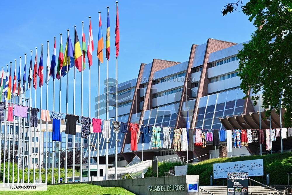 Thinking of You Installation by Alketa Xhafa Mripa - Strasbourg