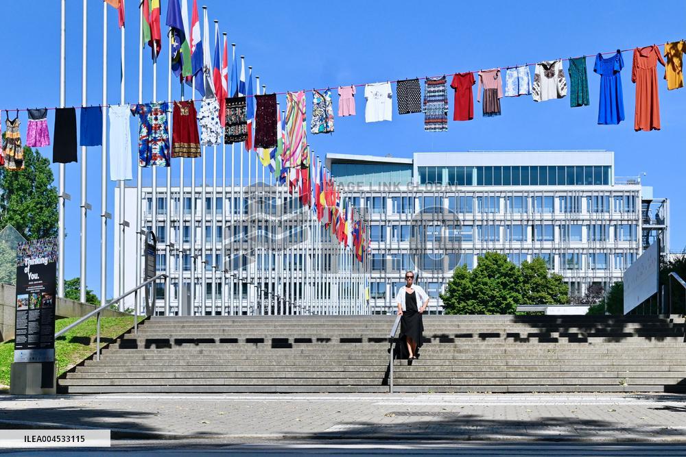 Thinking of You Installation by Alketa Xhafa Mripa - Strasbourg