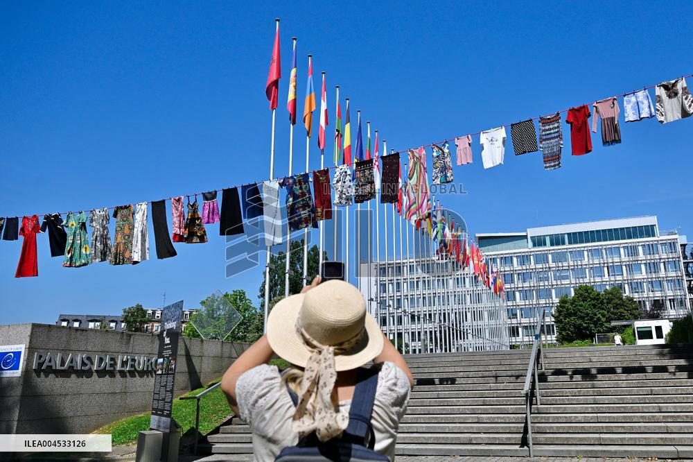 Thinking of You Installation by Alketa Xhafa Mripa - Strasbourg