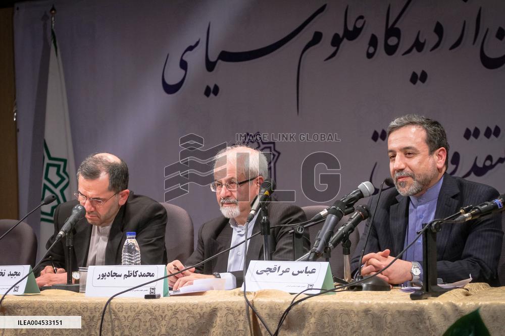 Iran's Foreign Minister Abbas Araghchi - Tehran