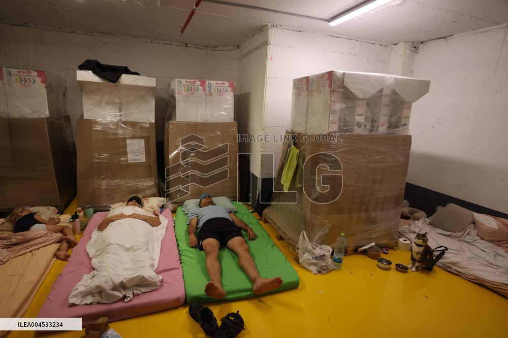 Iranian Missiles Attack on Israel