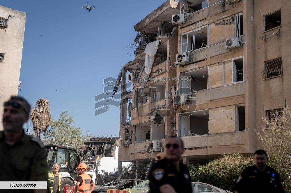 Iranian Balisstic Missle Hit Israel