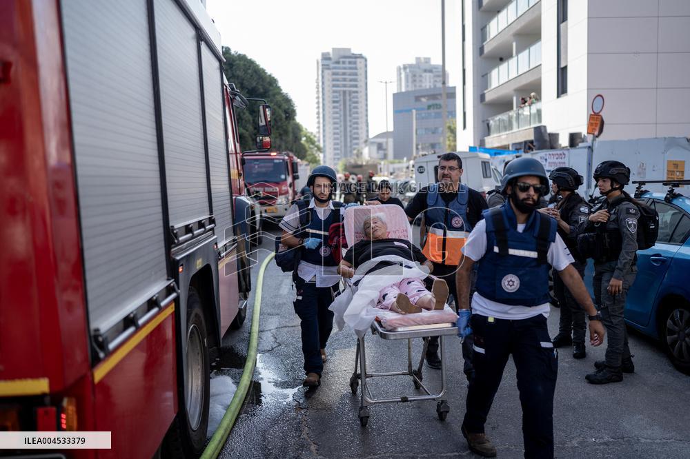 Iranian Balisstic Missle Hit Israel