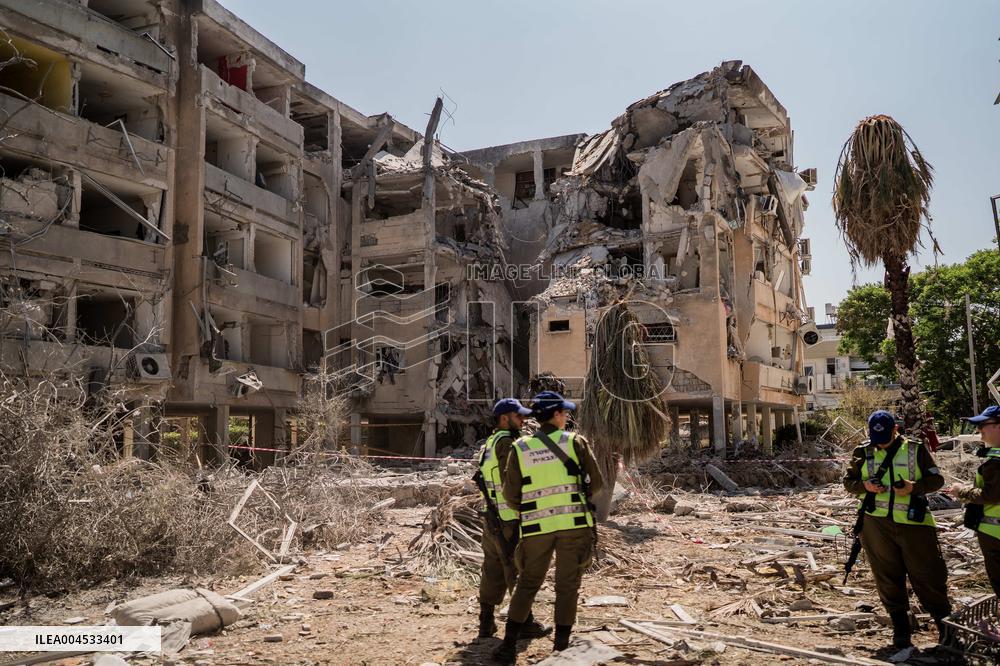 Iranian Balisstic Missle Hit Israel